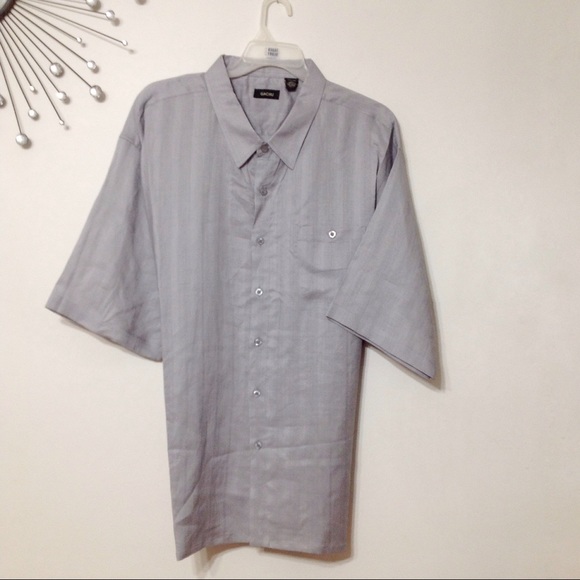 Gachu Linen Short Sleeve Shirt - 4XL - Picture 3 of 8